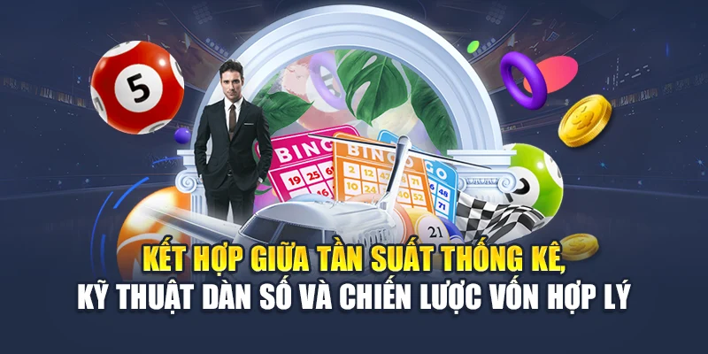 Mega 6/45 Dễ Chơi, Xác Suất Rõ Ràng, Thưởng Lớn Tại M88 3 Kết hợp giữa tần suất thống kê, kỹ thuật dàn số và chiến lược vốn hợp lý